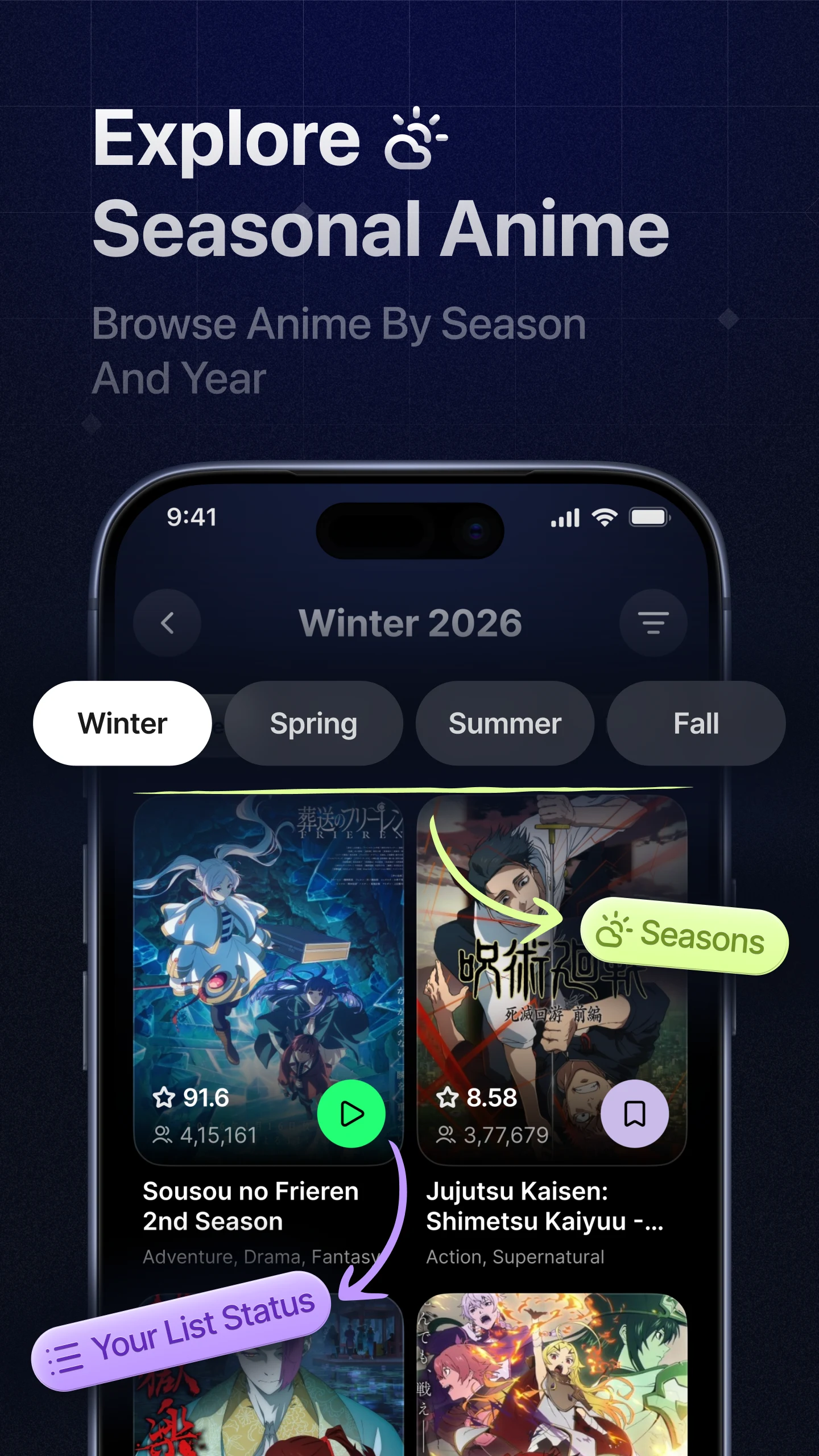 Niro: Anime & Manga Tracker screenshot